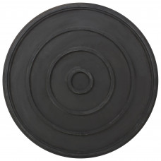 Полимерпесчаное днище колодца ø1100x40 мм цвет чёрный