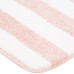 Коврик для ванной комнаты Passo 45x70 см цвет розовый/белый
