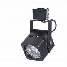 Трековый светильник «Misam» со сменной лампой GU10 50 Вт, цвет черный