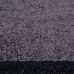 Коврик Globossoft «Слова» 40x75 см, полиамид на ПВХ, цвет чёрный