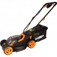 Газонокосилка аккумуляторная Worx WP770E 40В 34 см АКБ и ЗУ в комплекте