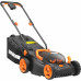 Газонокосилка аккумуляторная Worx WP770E 40В 34 см АКБ и ЗУ в комплекте