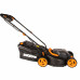 Газонокосилка аккумуляторная Worx WP770E 40В 34 см АКБ и ЗУ в комплекте