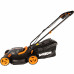 Газонокосилка аккумуляторная Worx WP770E 40В 34 см АКБ и ЗУ в комплекте