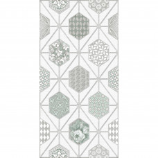 Декор настенный Azori Devore Лайт Geometria 31.5x63 см 0.198 м² цвет белый