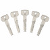 Цилиндр Standers 00712761, 30x30 мм, ключ/ключ, цвет никель