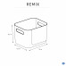 Короб для пенала прямоугольный Sensea Remix цвет черный 16.5x14.2x20 см