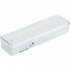 Светильник ЖКХ светодиодный аккумуляторный IEK ДБА 3925 1.5 Вт IP20, накладной, прямоугольник, цвет белый