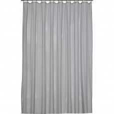 Тюль на ленте «Фентези Макраме» 250x260 см цвет серый