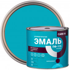 Эмаль ПФ-115 Carbon глянцевая цвет бирюзовый 2.2 кг