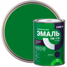 Эмаль ПФ-115 Carbon глянцевая цвет зеленый 0.8 кг
