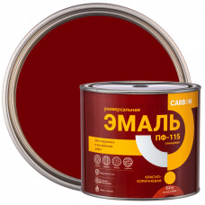 Эмаль ПФ-115 Carbon глянцевая цвет красно-коричневый 2.2 кг