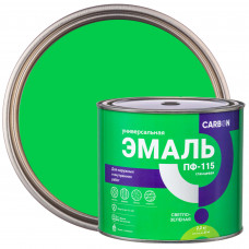 Эмаль ПФ-115 Carbon глянцевая цвет светло-зеленый 2.2 кг