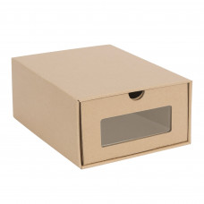 Коробка для обуви Spaceo 21x12x30 см картон