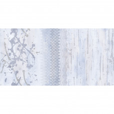 Декор настенный Нефрит Артис 50х25 см 0.125 м² текстиль цвет голубой