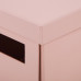 Коробка складная 20х12х13 см картон цвет розовый