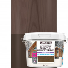 Антисептик Luxens гибридный цвет орех 2.7л
