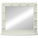 Гримерное зеркало настольное с подсветкой Континент, 11 ламп, цвет белый, 80х70 см