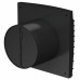 Вентилятор осевой вытяжной Diciti Silent 4C D100 мм 25 дБ 90 м³/ч обратный клапан цвет черный