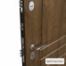 Дверь входная металлическая Страйд, 860 мм, левая, цвет летиция орех РР