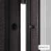 Дверь входная металлическая, Термо, 880 мм, левая, цвет ринго белый