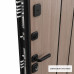 Дверь входная металлическая Ронда, 950 мм, правая, цвет бергамо