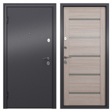 Дверь входная металлическая Страйд, 860 мм, левая, цвет дукато бора