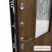 Дверь входная металлическая Термо, 880 мм, правая, цвет фрам орех
