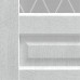 Дверь межкомнатная Artens Магнолия остеклённая ПВХ ламинация цвет айсберг 60x200 см (с замком и петлями)