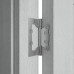 Дверь межкомнатная Artens Магнолия остеклённая ПВХ ламинация цвет айсберг 60x200 см (с замком и петлями)