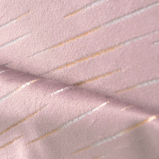 Ткань 1 м/п Однотонная бархат 280 см цвет розовая пудра