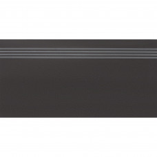 Керамогранит Estima EcoGamma ступень 30x60 см 1,08 м² цвет чёрный
