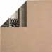 Ковровое покрытие полиамид Versace принт коричневый, 3 м
