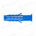 Дюбель распорный Чапай Tech-krep шип/ус синий 6х30 мм, 10 шт.