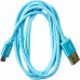 Дата-кабель MUSB Oxion DCC258 цвет синий