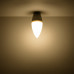 Лампа светодиодная Gauss E14 170-240 В 9.5 Вт свеча матовая 750 лм, теплый белый свет