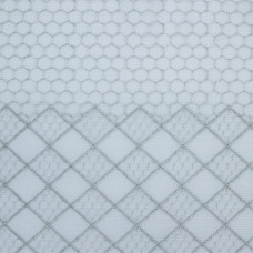 Тюль на ленте Peru 28989 300x280 см цвет серый