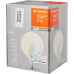 Лампа умная светодиодная Osram Smart Plus E27 220-240 В 5.5 Вт шар большой прозрачная 806 лм, теплый белый свет