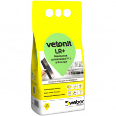 Шпаклёвка финишная Vetonit LR Plus silk 5 кг