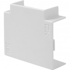 Угол Т-образный для кабель-канала IEK КМТ 40/16 мм цвет белый 4 шт.