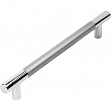 Ручка-рейлинг Jet С15 160 мм пластик цвет серебристый