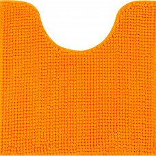 Коврик для туалета Merci 45x45 см цвет оранжевый