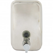 Дозатор для жидкого мыла Bath Plus подвесной 500 мл металл цвет хром