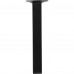 Ножка квадратная 200х25 мм, сталь, цвет черный