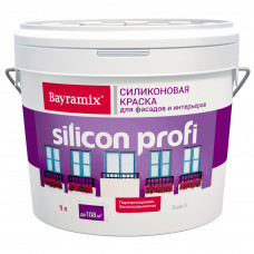 Краска фасадная Bayramix Silicon Profi база А 9 л