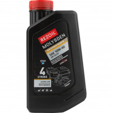 Масло моторное 4Т Rezoil Molybden SAE 10W-40 полусинтетическое 1 л