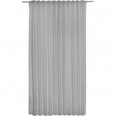 Тюль на ленте «Abby Granit», 300х280 см, однотон, цвет серый