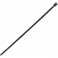 Стяжка кабельная Защита Про WT-25100-B 2.5x100 мм, цвет черный, 100 шт.