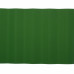 Лента бордюрная декоративная «Гофра» высота 20 см цвет  хаки