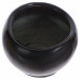 Горшок цветочный Адель ø20 h18 см v3.5 л керамика чёрный